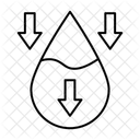 Symbol Fur Niedrigen Wasserverbrauch Symbol