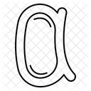 Symbole Alpha Symbole Mathematique Signe Mathematique Icône