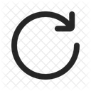 Symbole De Redemarrage Icone De Redemarrage Icone Dactualisation Icône