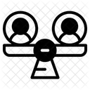 Symbole d'égalité  Icône