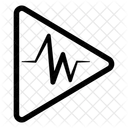 Symbole Dimpulsions Metaphore Dimpulsions Signe De Battement De Coeur Icône