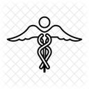 Symbole du caducée  Icône