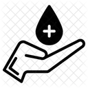 Symbole du don de sang  Icône