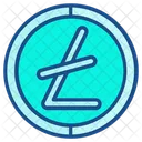 Symbole Litecoin Monnaie Numerique Crypto Litecoin Icon