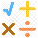 Symboles Mathematiques Mathematiques Symboles Icône