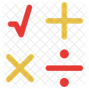 Symboles Mathematiques Mathematiques Symboles Icône