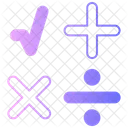 Symboles Mathematiques Mathematiques Symboles Icône