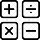 Mathematiques Symboles Calcul Icône