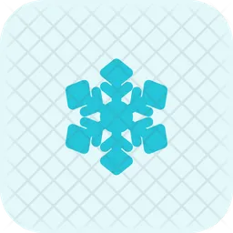 Symmetrical Snowflake  Icon