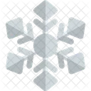Symmetrical Snowflake Icon