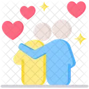 Sympathie Liebe Romantik Symbol