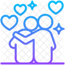 Sympathie Liebe Romantik Symbol