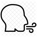 Symptoms Breath Hoop Icon