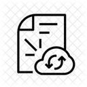Sync File Syncronize Icon