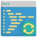 Sync Programming Coding Icon