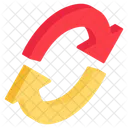 Sync Arrows Synchronization Exchange Arrows Icon