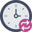 Sync Clock  Icon