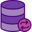 Sync Database Database Sync Icon