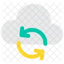 Cloud Computing Sync Icon