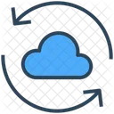 Cloud Computing Sync Icon