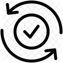 Checkmark Sync Update Icon
