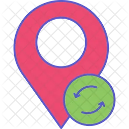 Sync Location  Icon