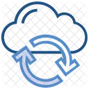 Stockage Synchronisation Rechargement Icône