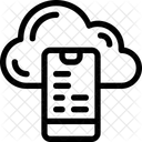 Synchronisation mobile avec le Cloud  Icône