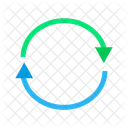 Synchroniser Actualiser Recharger Icône