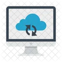 Cloud synchronisieren  Symbol