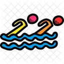 Synchronschwimmen Wassersport Symbol