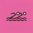 Synchronschwimmen Wassersport Symbol