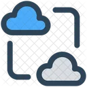 Cloud Computing Synchronisierung Symbol