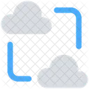 Cloud Computing Synchronisierung Icon