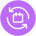 Kalender Synchronisieren Symbol