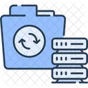 Synchronisieren Daten Synchronisieren Daten Mit Server Synchronisieren Icon