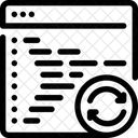 Synchronisierung Programmierung Codierung Symbol