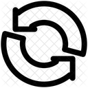 Synchronisieren Laden Aktualisieren Icon