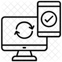 Gerate Synchronisation Backup Symbol