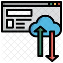 Synchronization Development Cloud Icon