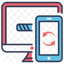 Data File Synchronization Icon