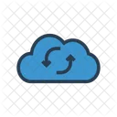 Cloud Backup Server Icon