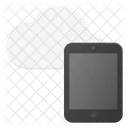Tablet Symbol Cloud Icon
