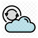 Synchronize Synchronization Cloud Service Icon