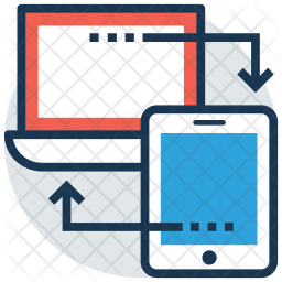 Synchronizing device Icon