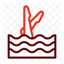 Synchronschwimmen Sport Schwimmen Symbol