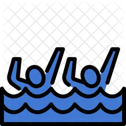 Synchronschwimmen  Symbol