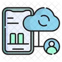 Syncronization Network Cloud Icon