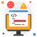 Syntax Error Programming Coding Icon