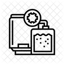 Synthese Pharmazie Produktion Symbol